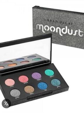 Urban Decay Moondust Eyeshadow Palette — Teal, Purple, Blue, Pink, Gold, Silver